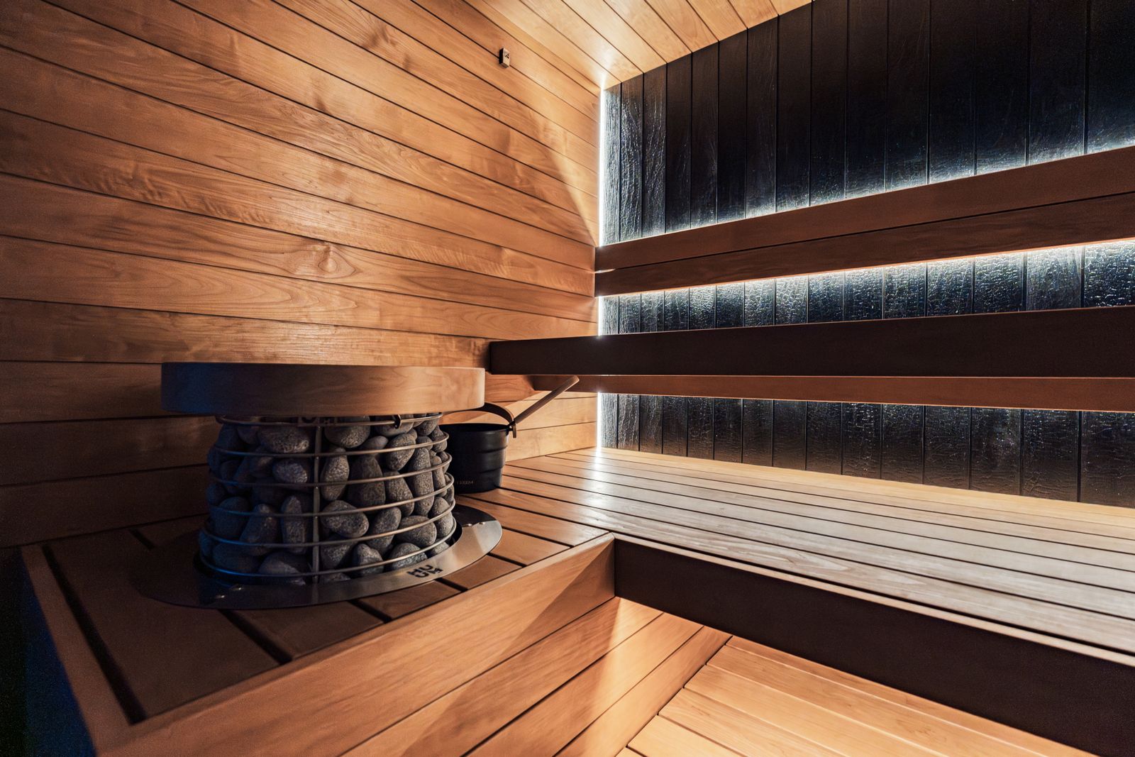 Infrared Saunas — modern indoor sauna